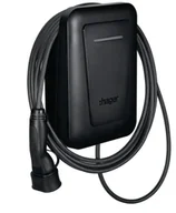 Ładowarki do samochodów elektrycznych - EVCS Stacja ładowania Hager witty one 11kW 3f RFID Bluetooth z kablem 6,5m T2 - miniaturka - grafika 1