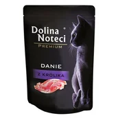 Mokra karma dla kotów - Dolina Noteci Premium Kot Danie z królika saszetka 85g - miniaturka - grafika 1