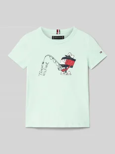 T-shirt z okrągłym dekoltem model 'FLAG FUN’ - Koszulki dla chłopców - miniaturka - grafika 1