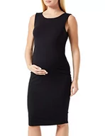 Sukienki ciążowe - Noppies Maternity damska sukienka Cary bez rękawów, czarna, P090, M, Black - P090, 38 - miniaturka - grafika 1