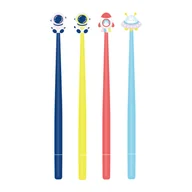 Długopisy - Długopis żelowy niebieski STRIGO Kosmos - miniaturka - grafika 1