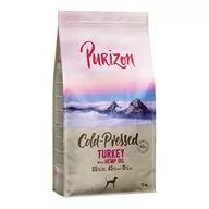 Sucha karma dla psów - Dwupak Purizon, 2 x 12 kg - Coldpressed, indyk z olejem konopnym - miniaturka - grafika 1
