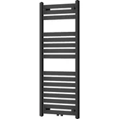 Grzejniki pokojowe - Mexen Uran grzejnik łazienkowy 1200 x 500 mm, 527 W, czarny - miniaturka - grafika 1