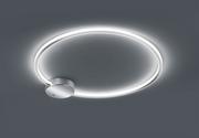 Lampy sufitowe - Trio Leuchten Lampa sufitowa LED Dragon, pierścień, zmiana barw - miniaturka - grafika 1