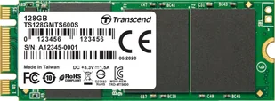 Dysk SSD Transcend MTS600S 128GB M.2 2260 SATA III (TS128GMTS600S) - Dyski SSD - miniaturka - grafika 1