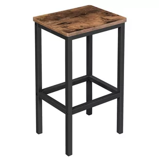 Hoker ERGO hakano - BARSTOOLS/BROWN/BLACK/2PCS - Taborety i hokery - miniaturka - grafika 1