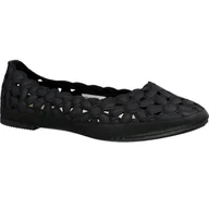 Espadryle damskie - Espadryle Evento 22BL26-4870 czarny - miniaturka - grafika 1