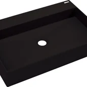 Umywalki - Umywalka granitowa Sobre 60 x 40 - miniaturka - grafika 1