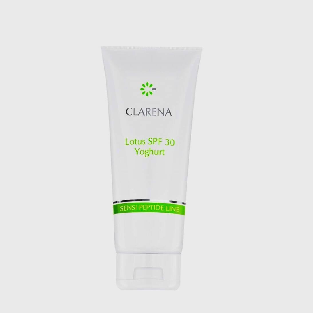 Clarena Lotus Spf 30 Yoghurt Nawilżający Krem do Twarzy z Filtrem Uv 100ml