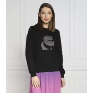 Bluzy damskie - Karl Lagerfeld Bluza | Regular Fit - miniaturka - grafika 1