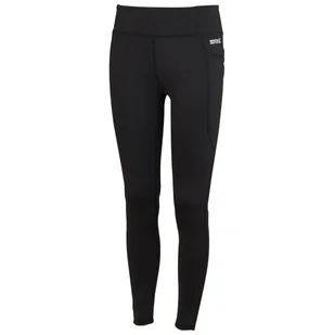 Damskie legginsy Regatta Holeen Pro Compress Rozmiar: XXL / Kolor: czarny - Spodnie sportowe damskie - miniaturka - grafika 1
