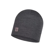 Czapki damskie - Buff Wełniana czapka z wełny Merino Heavyweight Loose, solid grey 2020 Czapki 111170.937.10.00 - miniaturka - grafika 1