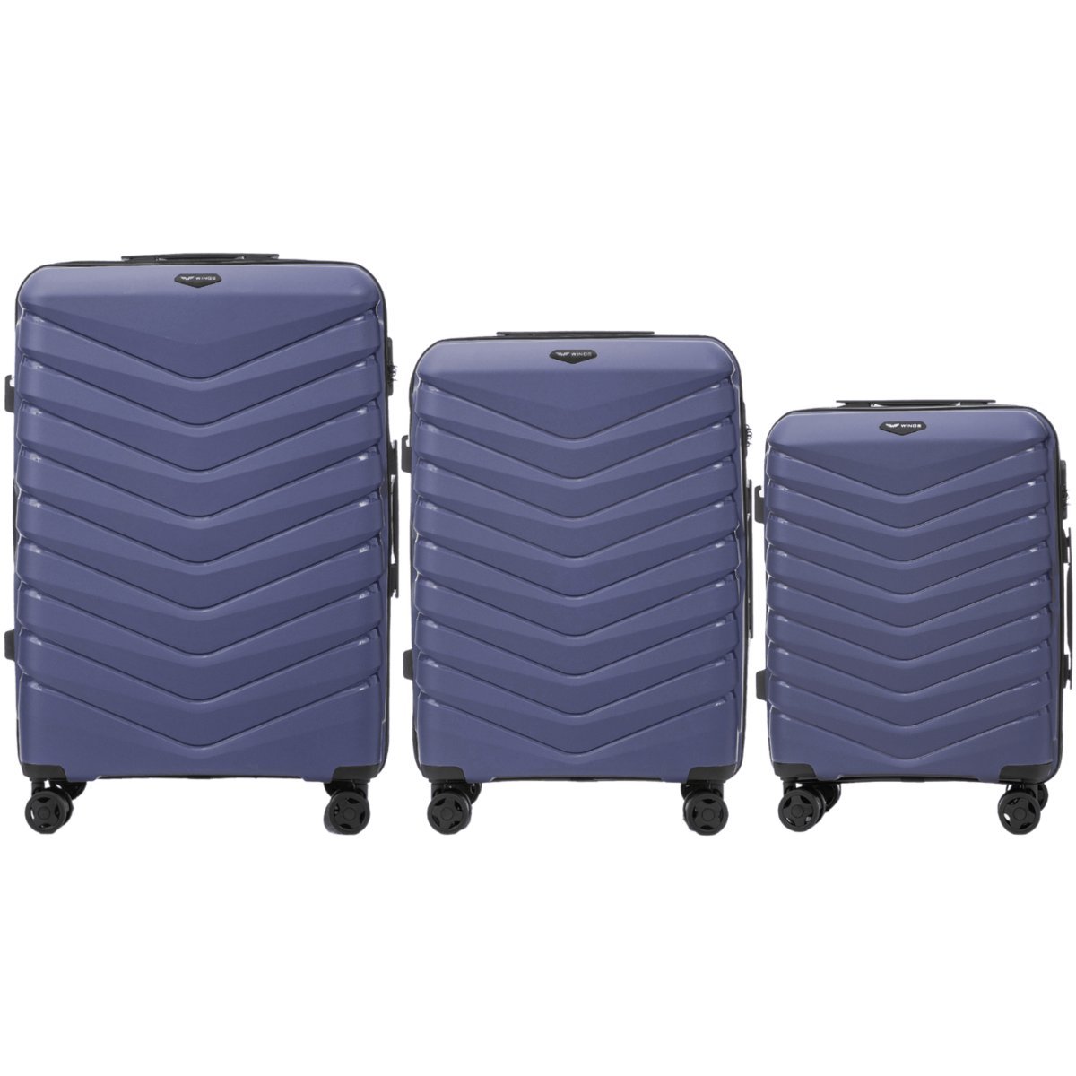 Zestaw walizek WINGS PHOENIX 2.0 BLUE
