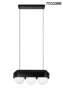 Lampa wisząca MOOSEE DROPS 3 czarna - Lampy sufitowe - miniaturka - grafika 1