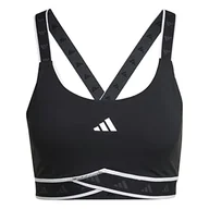 Biustonosze - adidas Damski biustonosz sportowy Pwi Ms Tf, czarny, M, czarny, M - miniaturka - grafika 1