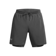 Spodenki damskie - Under Armour Damskie szorty Fly by 2 w 1 - miniaturka - grafika 1