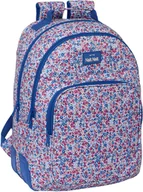 Plecaki szkolne i tornistry - Plecak szkolny Nait Nait Flores coimbra azul Blue 32 x 42 x 15 cm - miniaturka - grafika 1
