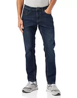 Spodenki męskie - camel active Męskie spodnie jeansowe o regularnym kroju Houston Stretch, granatowy, 35W / 36L - miniaturka - grafika 1