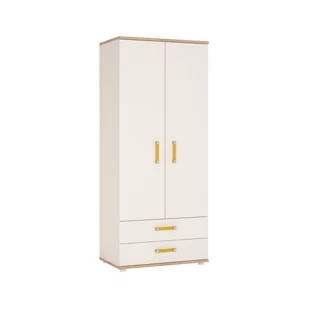 Szafa 2D Typ 20 Amazon Meble Wójcik Biały, Dąb San Remo - Szafy Szafa 2D Typ 20 Amazon Meble Wójcik Biały, Dąb San Remo - Szafy - miniaturka - grafika 1