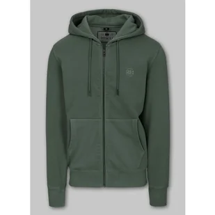 Pit Bull Bluza Z Kapturem Rozpinana Lancaster 2 Sage Green - Bluzy sportowe męskie - miniaturka - grafika 1