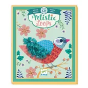 Zabawki kreatywne - Zestaw artystyczny pętelki Djeco - Ptaki - miniaturka - grafika 1