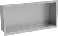 Półki łazienkowe - Mexen X-Wall-R półka wnękowa z kołnierzem 45 x 20 cm, inox - 1910452010 - miniaturka - grafika 1