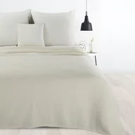 Koce - Koc BUKLA 150 x 200 cm kremowy - miniaturka - grafika 1