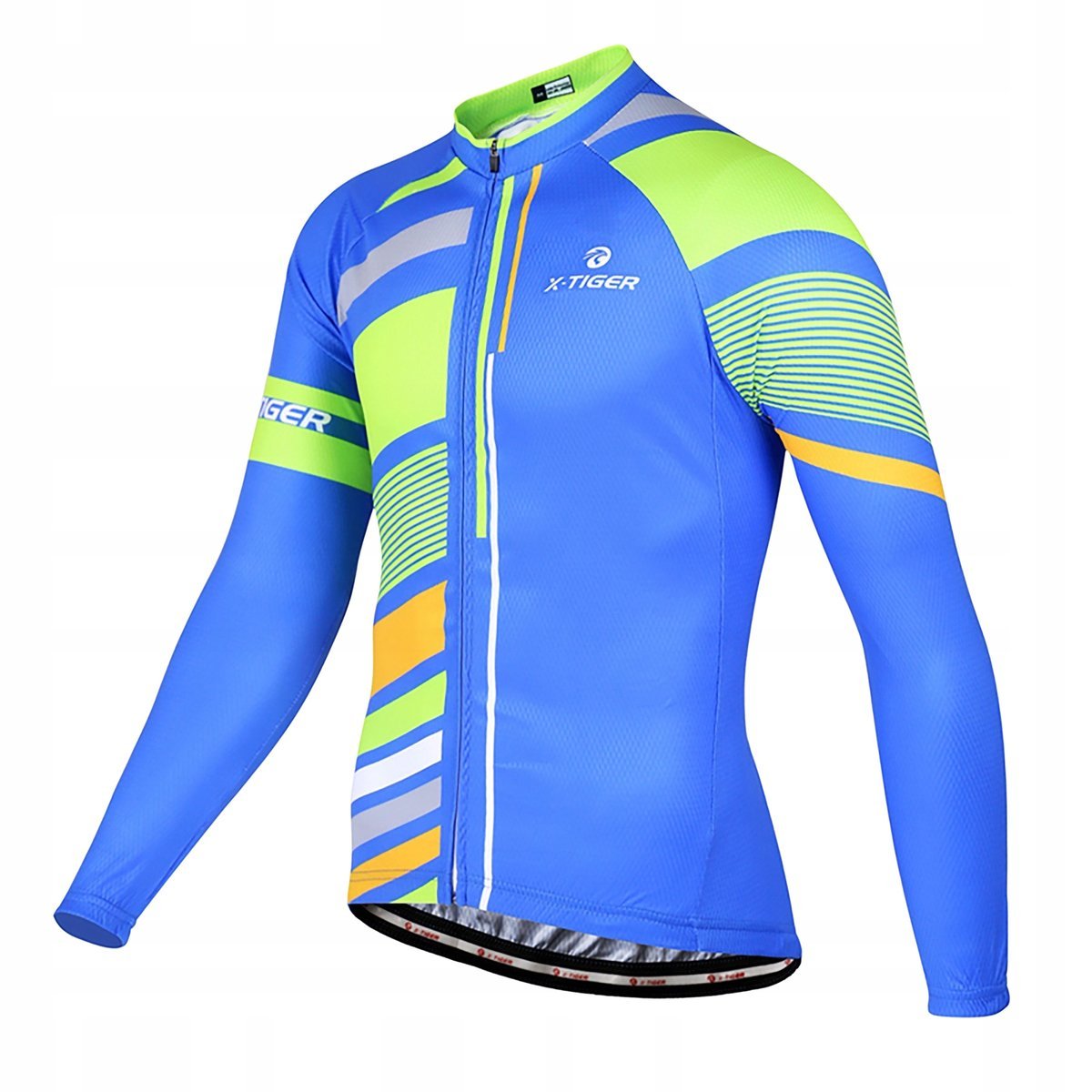 Bluzy Męskie Na Rower Ocieplane Zimowe Termoaktywne Długi Rękaw X-Tiger 3XL