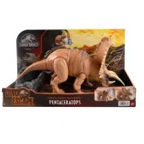 Mattel Figurka Jurrasic World Mega Destroyers Pentaceratops GWD60/HCM05 HCM05 - Figurki dla dzieci - miniaturka - grafika 1