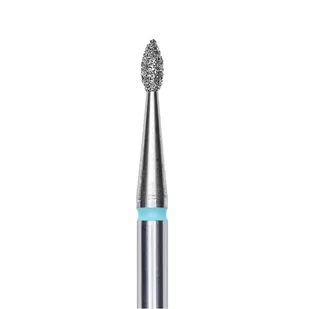 Staleks Frez Diamentowy Oliwka Niebieska 1,6/4mm 1szt - Frezarki do paznokci - miniaturka - grafika 1