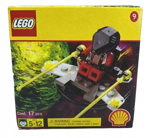 LEGO System Space Ufo Shell 2543 Statek kosmiczny unikat MISB 1998
