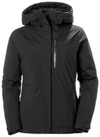 Kurtki damskie - Helly Hansen Helly-Hansen Damska kurtka snowplay czarny czarny M 65735 - miniaturka - grafika 1