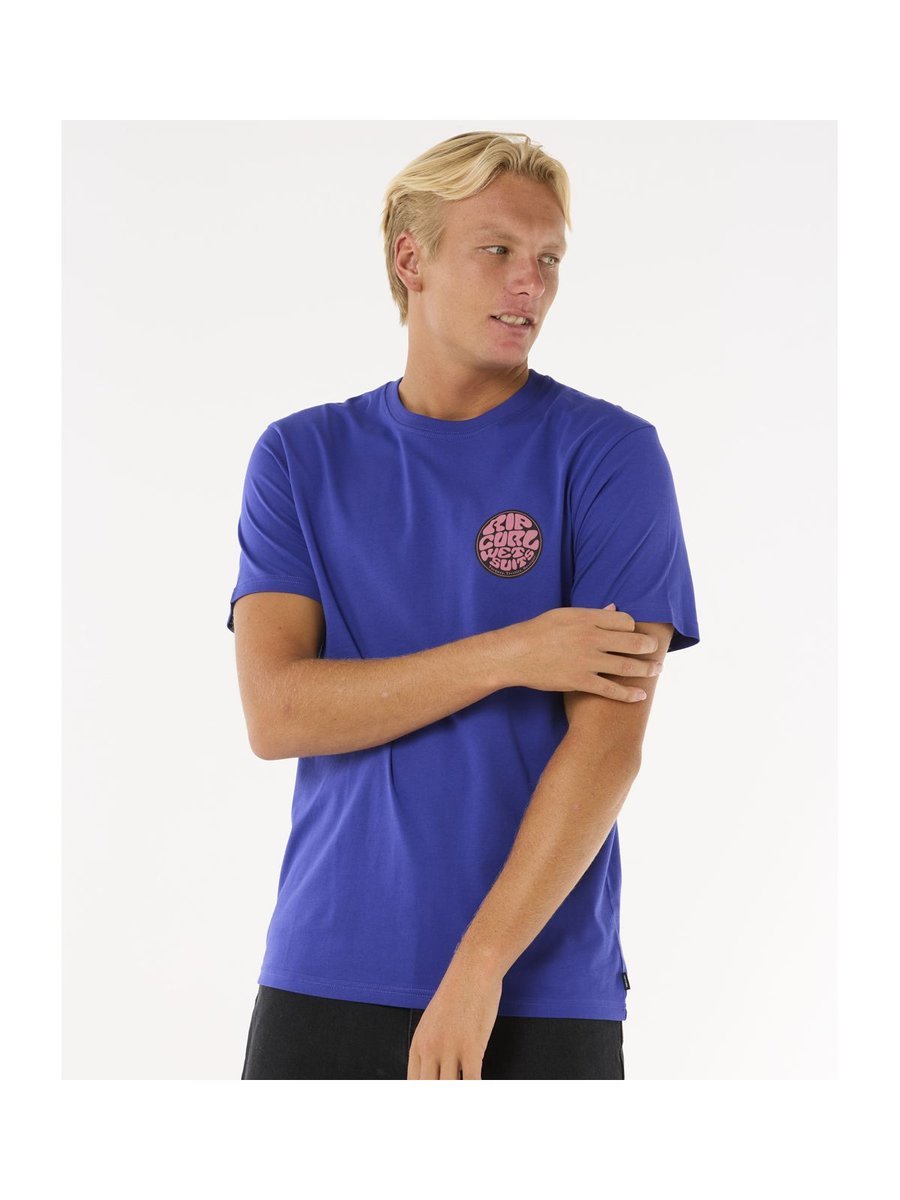 Koszulka RIP CURL Wettie Passage Icon Tee fioletowy S
