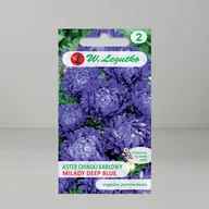 Nasiona i cebule - Aster chiński karłowy Milady Deep Blue Niebieski 1g - Nasiona - W. Legutko - miniaturka - grafika 1