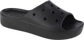 Klapki i japonki damskie - Crocs Crocs Classic Platform Slide 208180-100 białe 38/39 - miniaturka - grafika 1