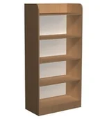 Meble do szkół i przedszkoli - Regał szkolny Bałtyk Z - miniaturka - grafika 1