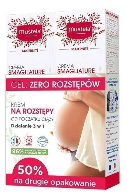 Mustela Maternite Krem na rozstępy 250 ml Dwupak