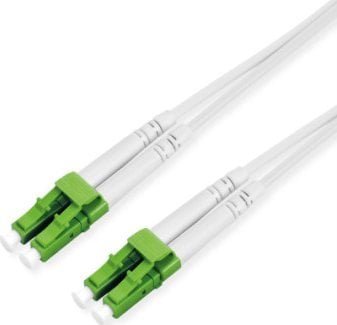 Roline Kabel światłowodowy ROLINE duplex, 9/125m OS2, LC/LC, wzmocniony stalą, LSOH, biały, 15 m
