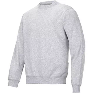 Swetry męskie - Snickers Workwear Bluza z okrągłym wycięciem pod szyją - grafika 1