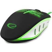 Myszki - Esperanza MX301 czarno-zielona (EGM301) - miniaturka - grafika 1