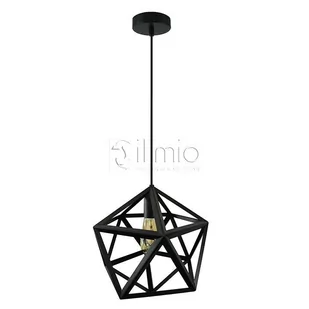 Polux IL MIO DENMARK lampa wisząca 1xE27 czarny 305534 - Lampy sufitowe - miniaturka - grafika 3