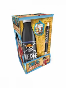 Zestaw podarunkowy One Piece - Straw Hat Crew (butelka, magnes, długopis) - Długopisy - miniaturka - grafika 1