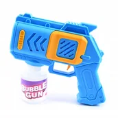 Bańki mydlane - PISTOLET DO BANIEK MASZYNA BAŃKI MYDLANE GENERATOR WYRZUTNIA + PŁYN - miniaturka - grafika 1