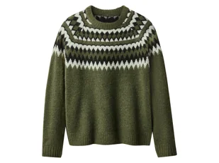 esmara® Sweter damski dzianinowy (Zielony, XS (32/34)) - Swetry damskie esmara® Sweter damski dzianinowy (Zielony, XS (32/34)) - Swetry damskie - miniaturka - grafika 1