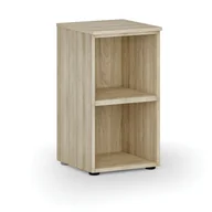 Regały biurowe - Regał biurowy PRIMO WOOD, 740 x 400 x 420 mm, dąb naturalny - miniaturka - grafika 1