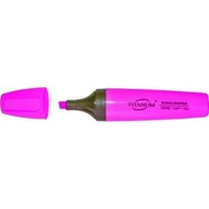 Zakreślacze - Titanum Zakreślacz CLC2119 RÓŻOWY - miniaturka - grafika 1