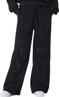 Spodnie sportowe damskie - Champion Spodnie damskie Champion Parachute czarne 117432 KK001 L - miniaturka - grafika 1