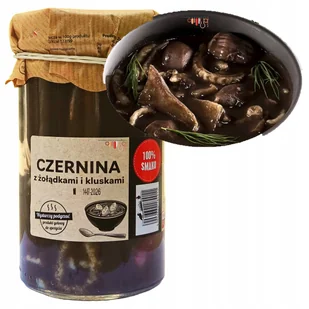 Czernina z żołądkami kaczki i kluseczkami Mielczarek 490 g Trwała! - Szybkie dania obiadowe Czernina z żołądkami kaczki i kluseczkami Mielczarek 490 g Trwała! - Szybkie dania obiadowe - miniaturka - grafika 1