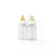 Butelki dla niemowląt - HEVEA HEVEA Butelka do karmienia kolor biały 2 x 120 ml - miniaturka - grafika 1