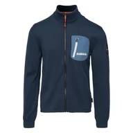 Bluzy męskie - Męska Bluza NAPAPIJRI D-HURON FZ NP0A4HT81761 – Granatowy - miniaturka - grafika 1